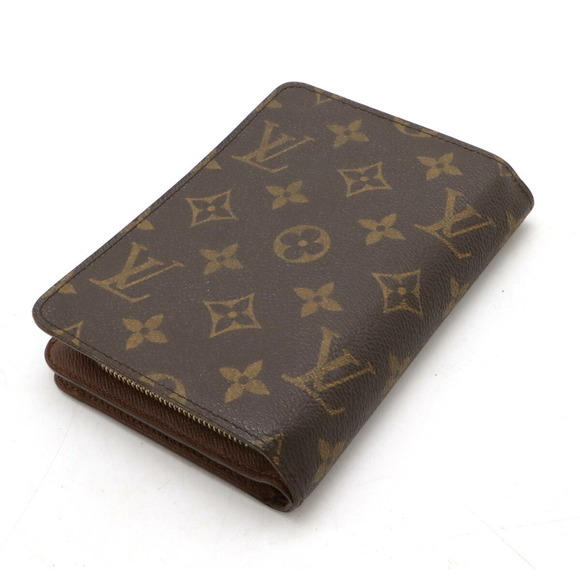 Louis Vuitton Wallet Papier Porte Bifold Case Zip Monogram - Picture 1 of 8